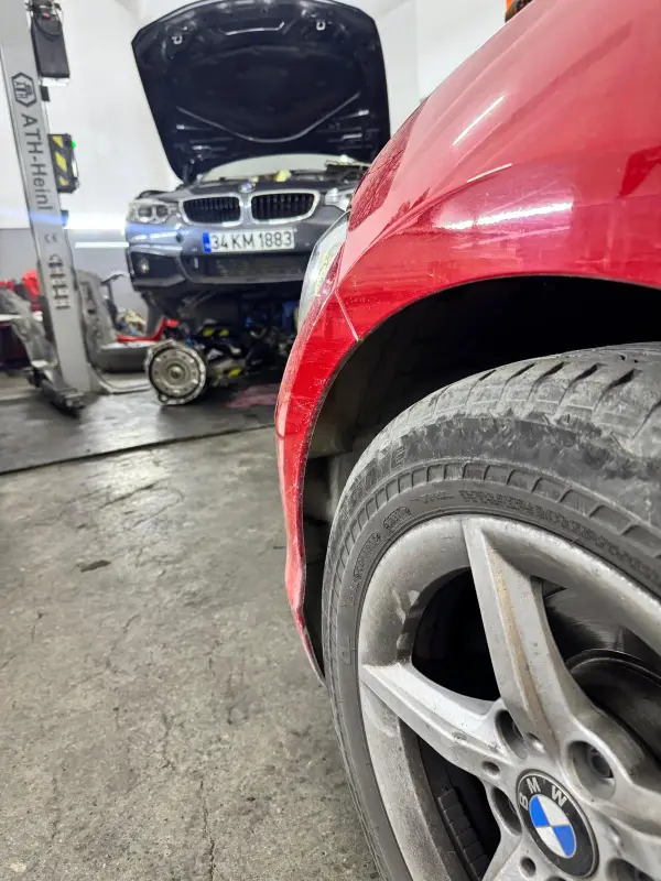 Oto servis çalışması